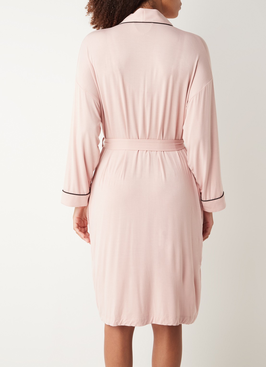 Pretty You Kimono met strikceintuur - achterkant 2 roze