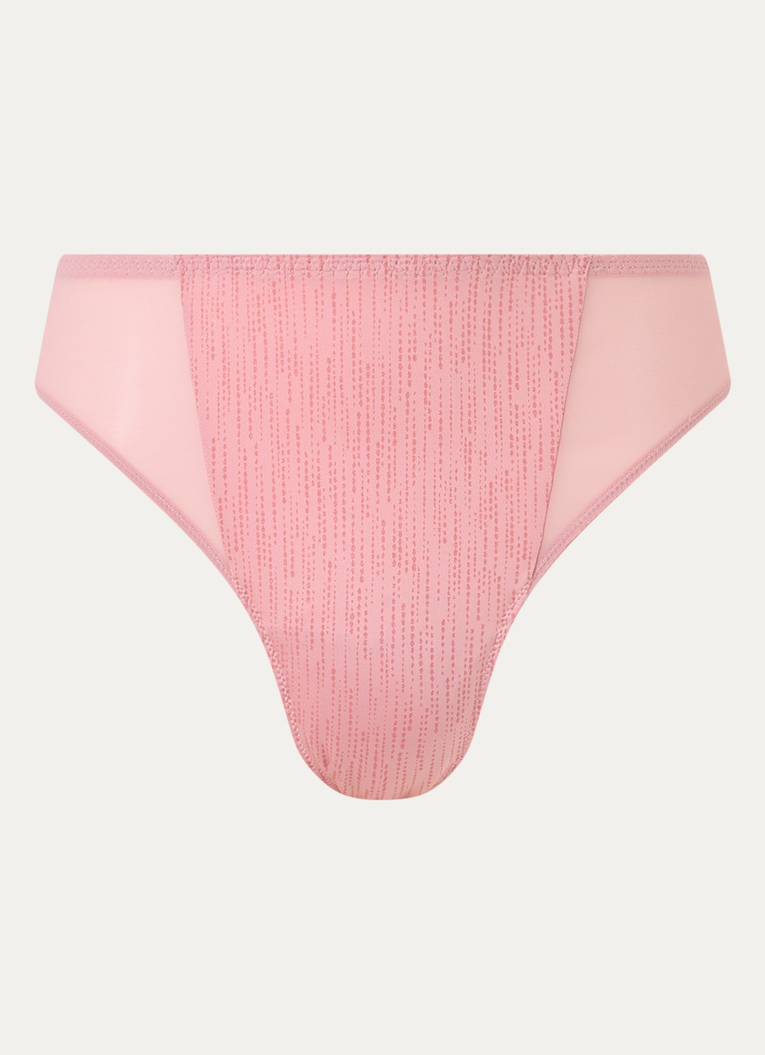 PrimaDonna Badala string met mesh - voorkant 2 roze