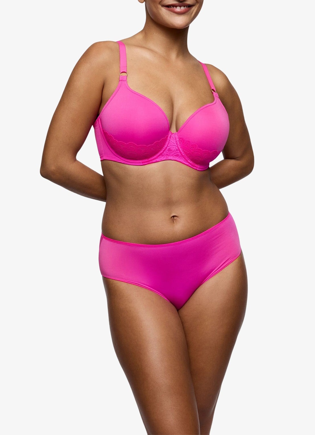 PrimaDonna Dear Night voorgevormde beugel bh - voorkant 5 roze