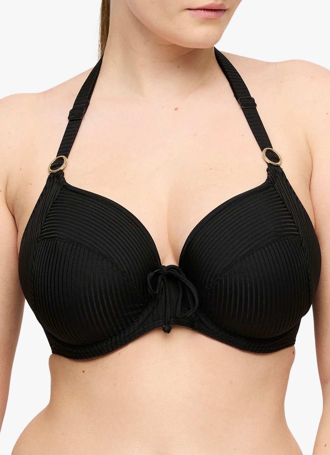 PrimaDonna Delray balconette bikinitop met structuur - detail 6 zwart