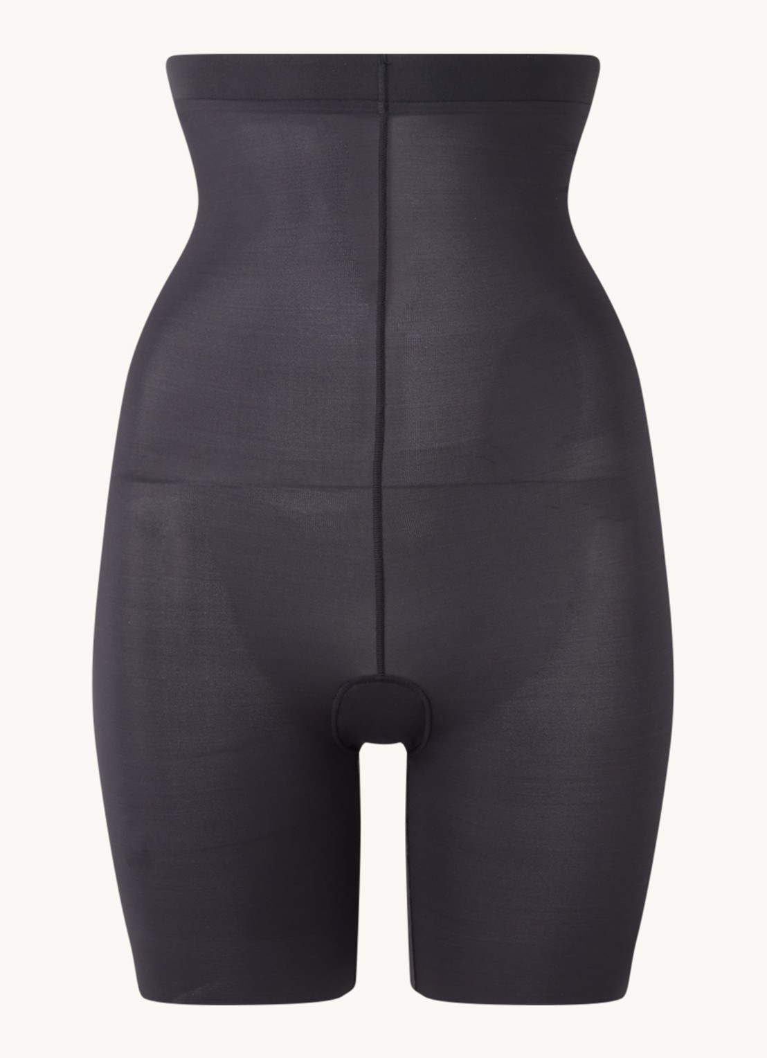 PrimaDonna Figuras high waisted corrigerende short - voorkant 2 zwart