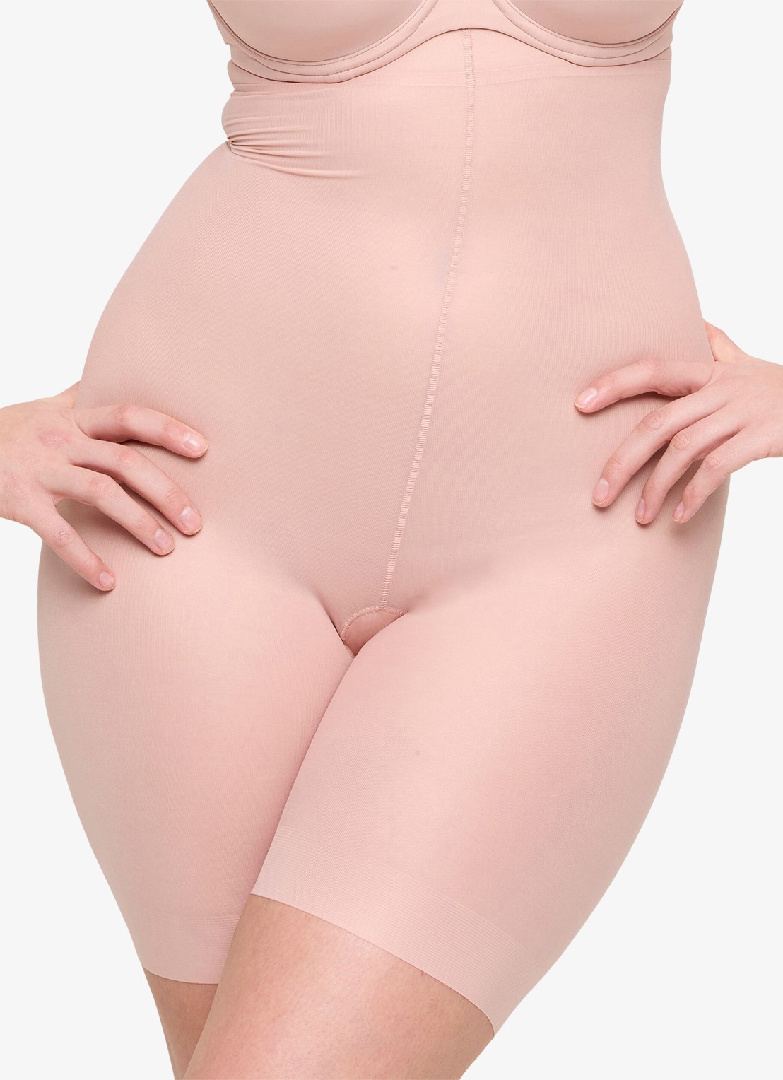 PrimaDonna Figuras high waisted corrigerende short - detail 3 lichtroze