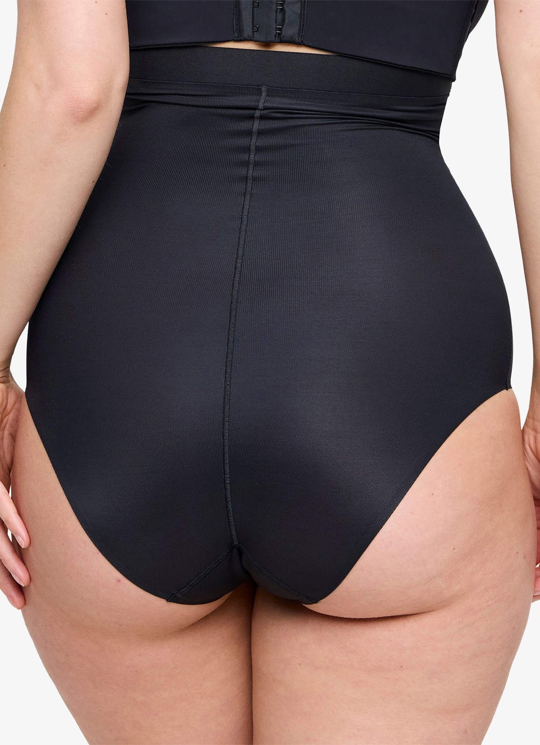 PrimaDonna Figuras high waisted corrigerende slip - achterkant 3 zwart