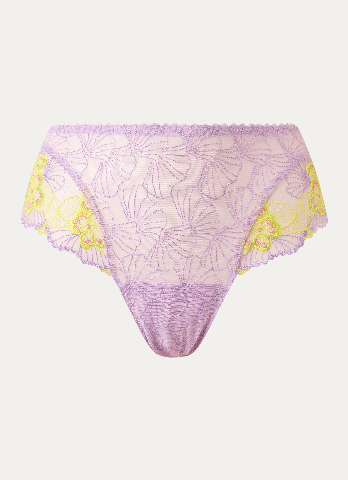 PrimaDonna Ixia tanga met kant - voorkant 3 lila