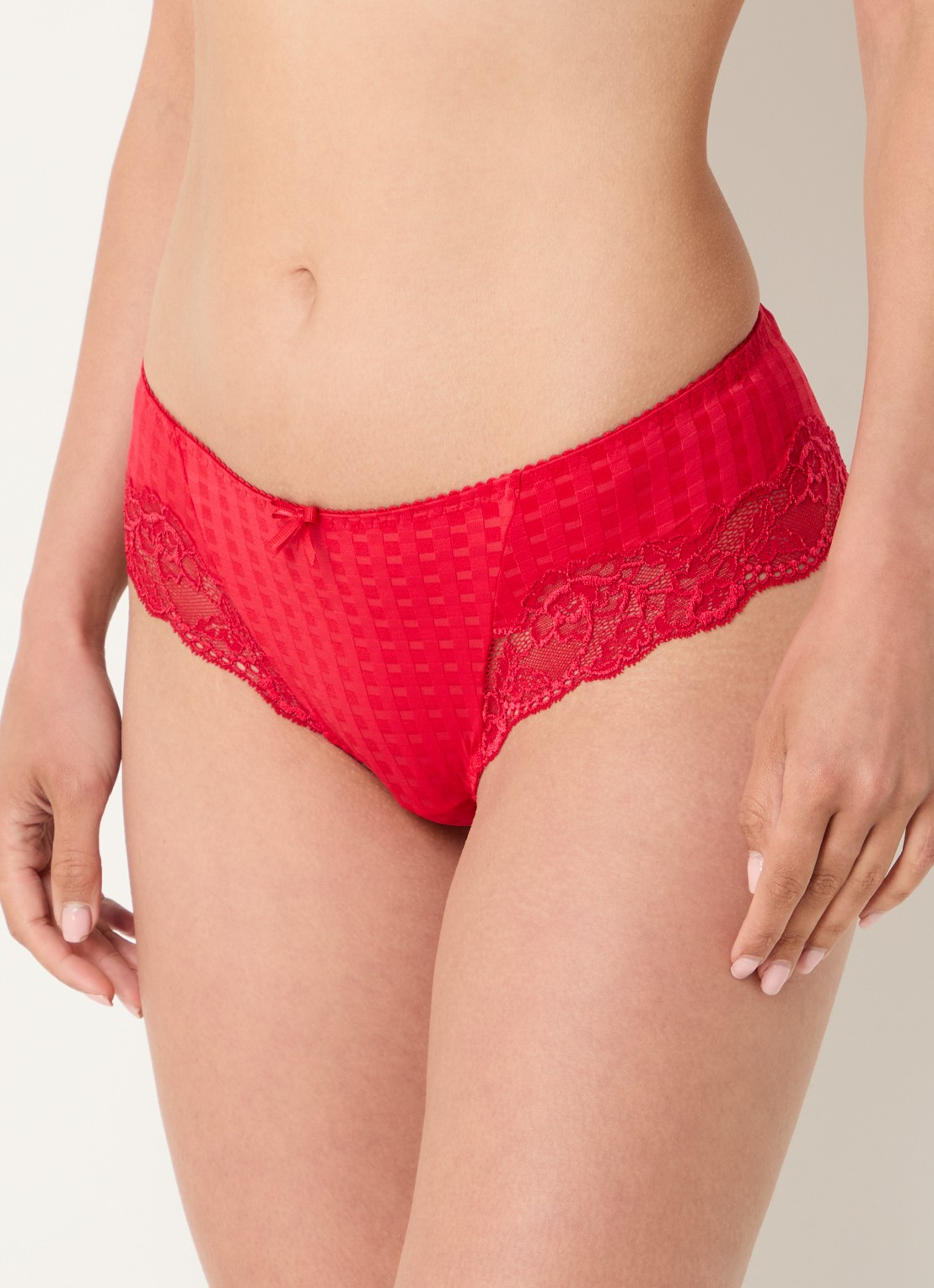 PrimaDonna Madison hipster met kant - detail rood
