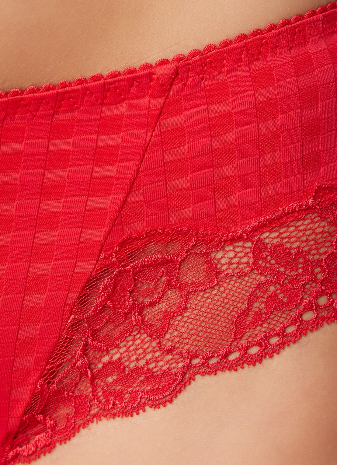 PrimaDonna Madison hipster met kant - detail 3 rood