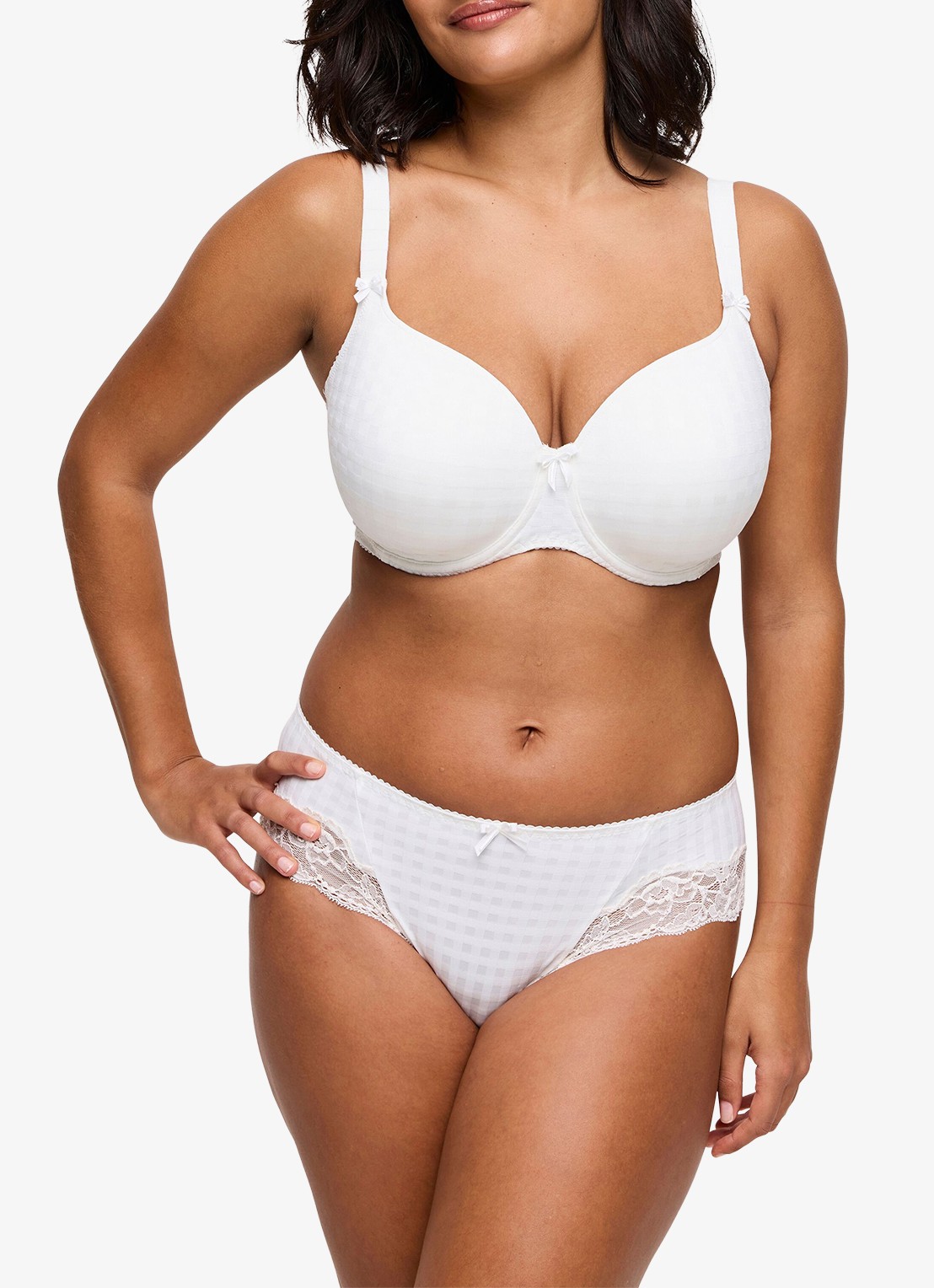 PrimaDonna Madison hotpants - voorkant 2 wit