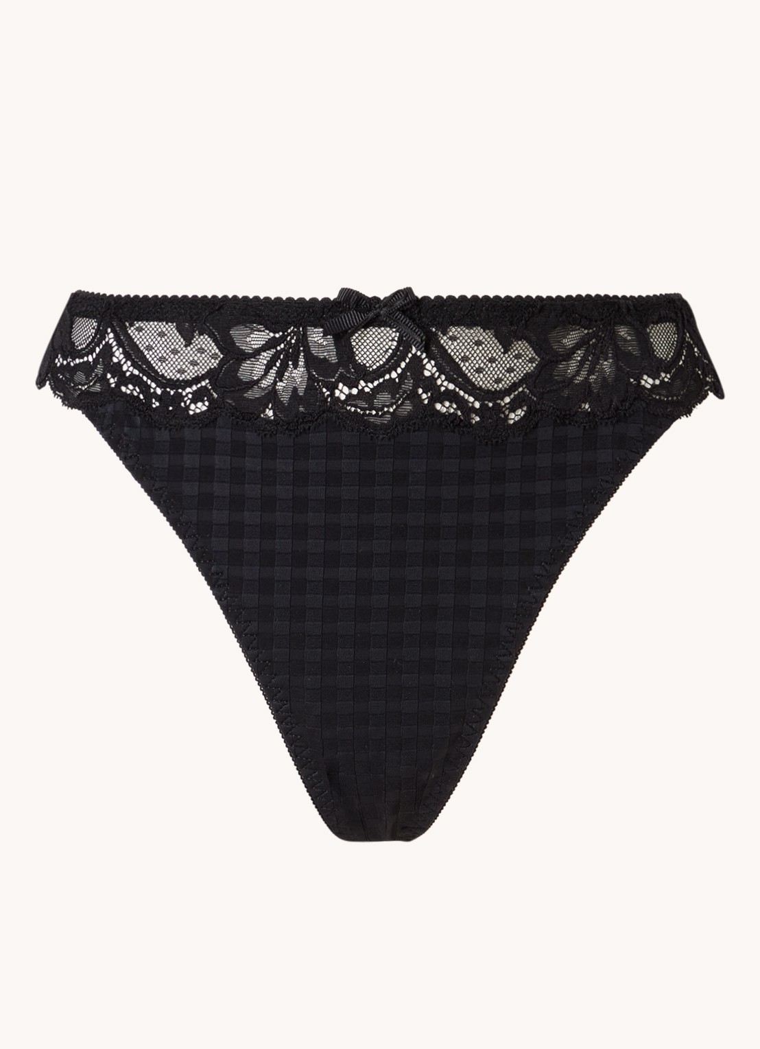 PrimaDonna Madison string - voorkant 2 zwart