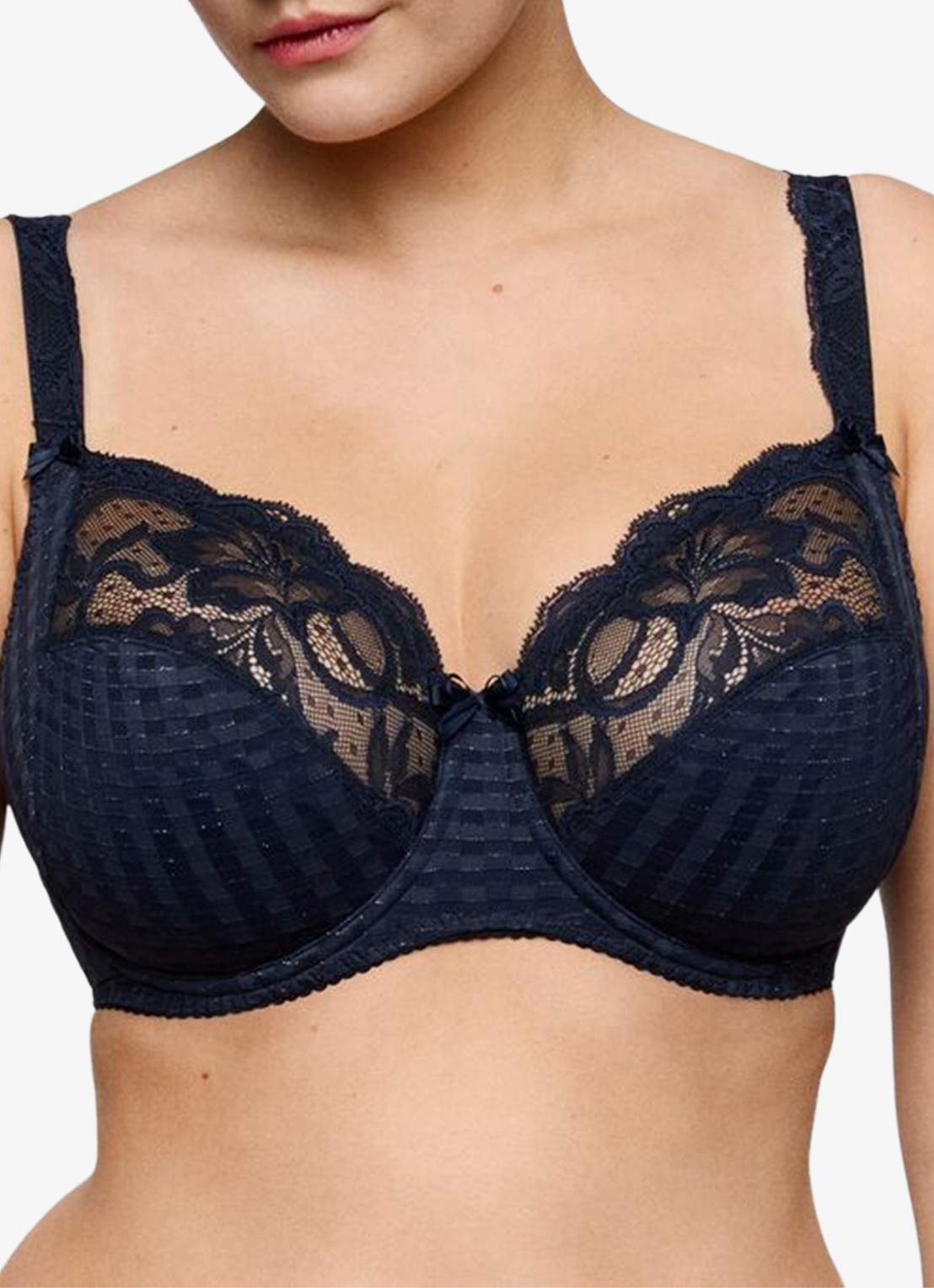 PrimaDonna Madison volle cup bh - detail donkerblauw