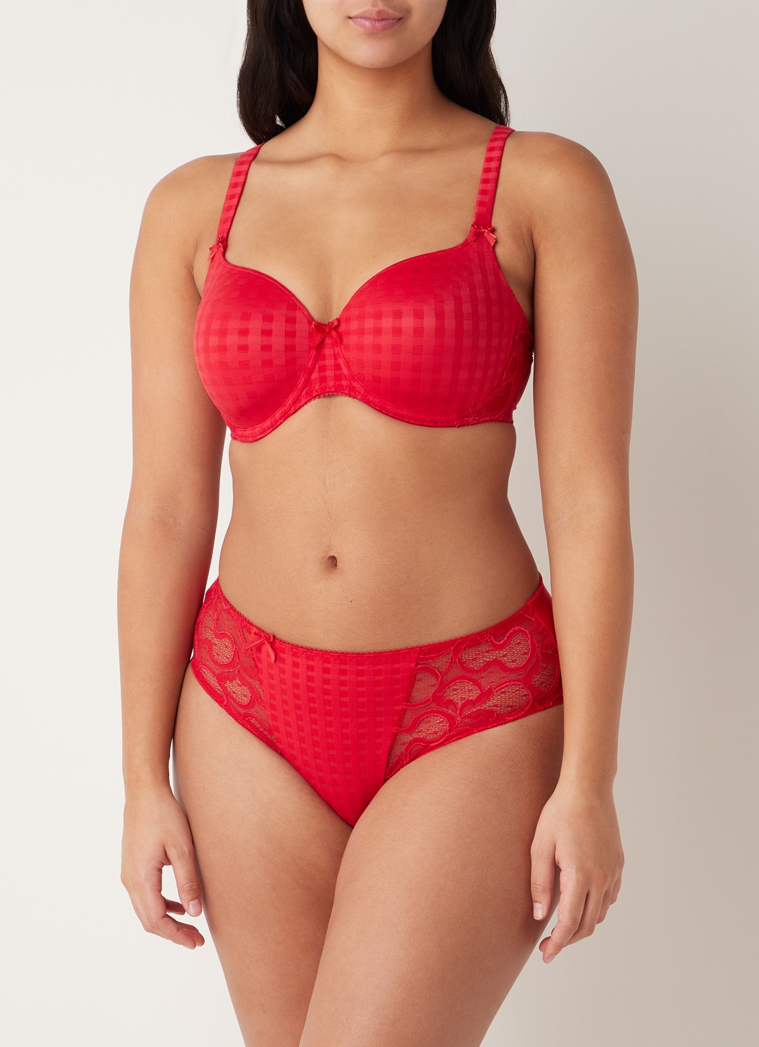 PrimaDonna Madison voorgevormde bh - hartvorm - voorkant 2 rood