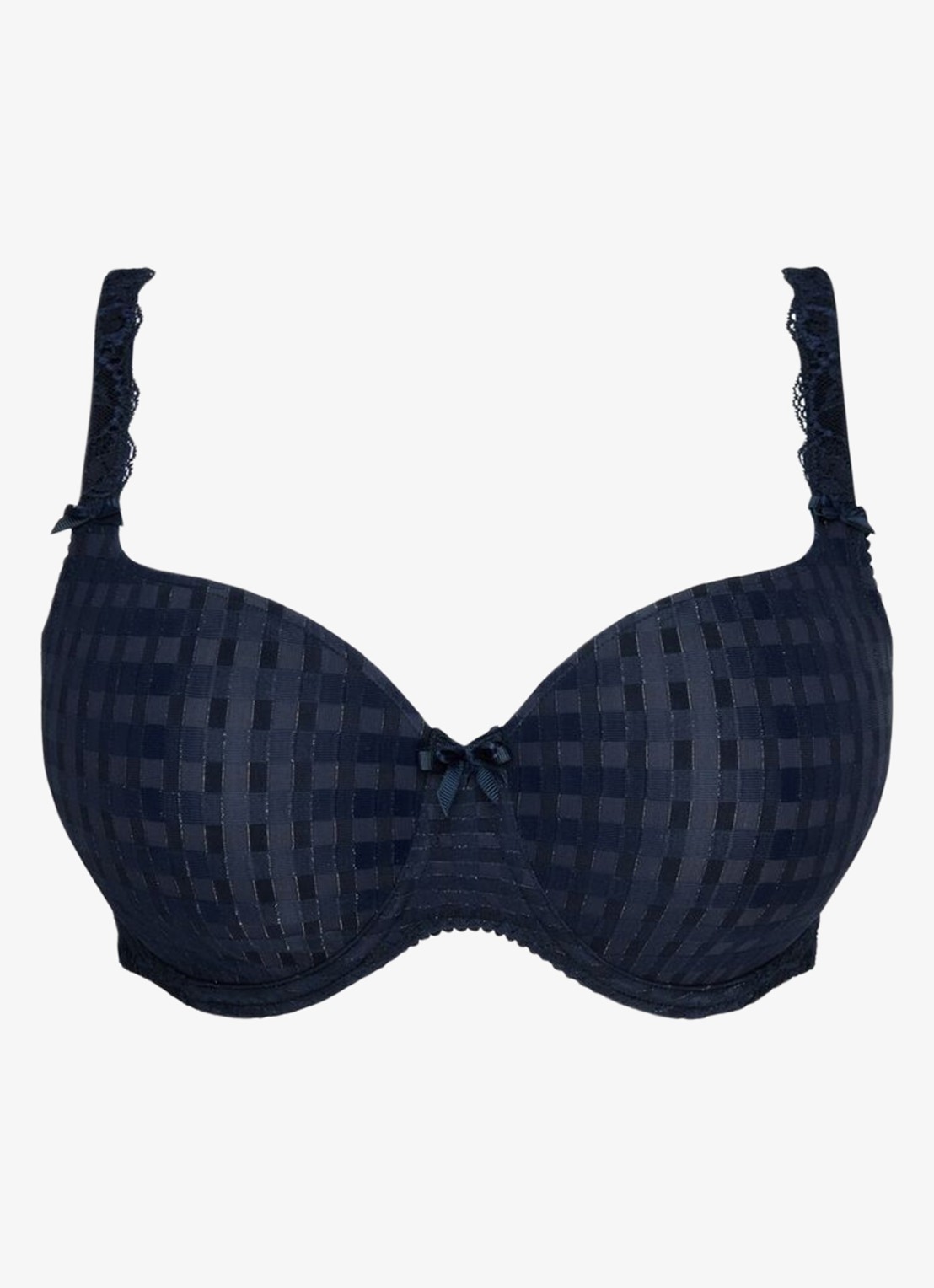 PrimaDonna Madison voorgevormde bh - hartvorm - voorkant 3 donkerblauw