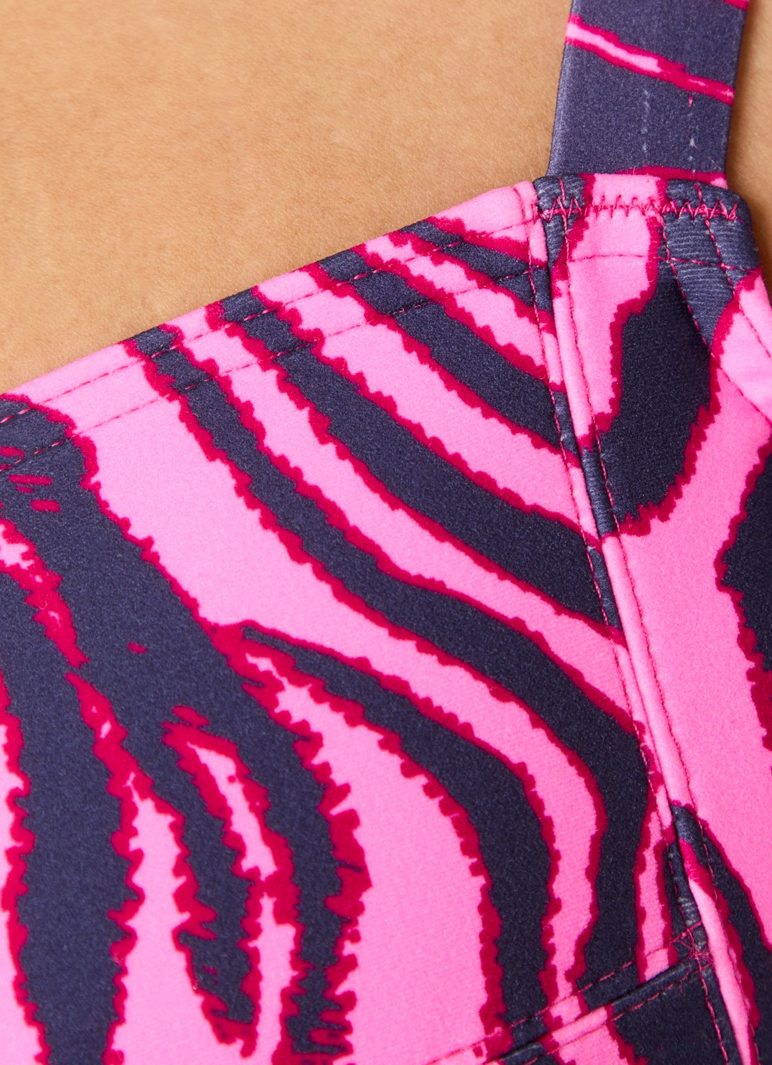 PrimaDonna Malabo bikinitop met beugel en zebraprint - detail 5 roze