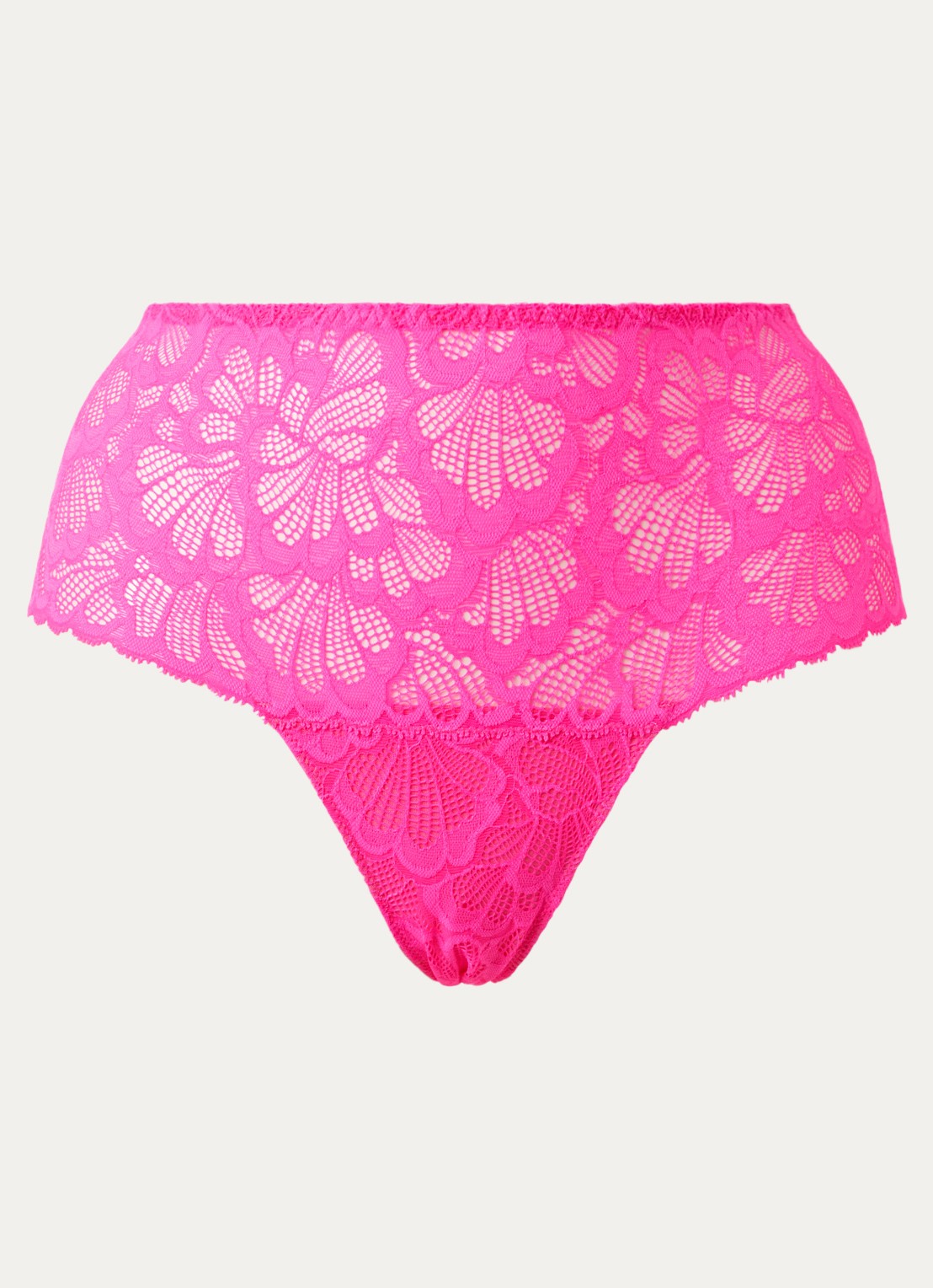 PrimaDonna Mocuto shorty van kant - voorkant neonroze