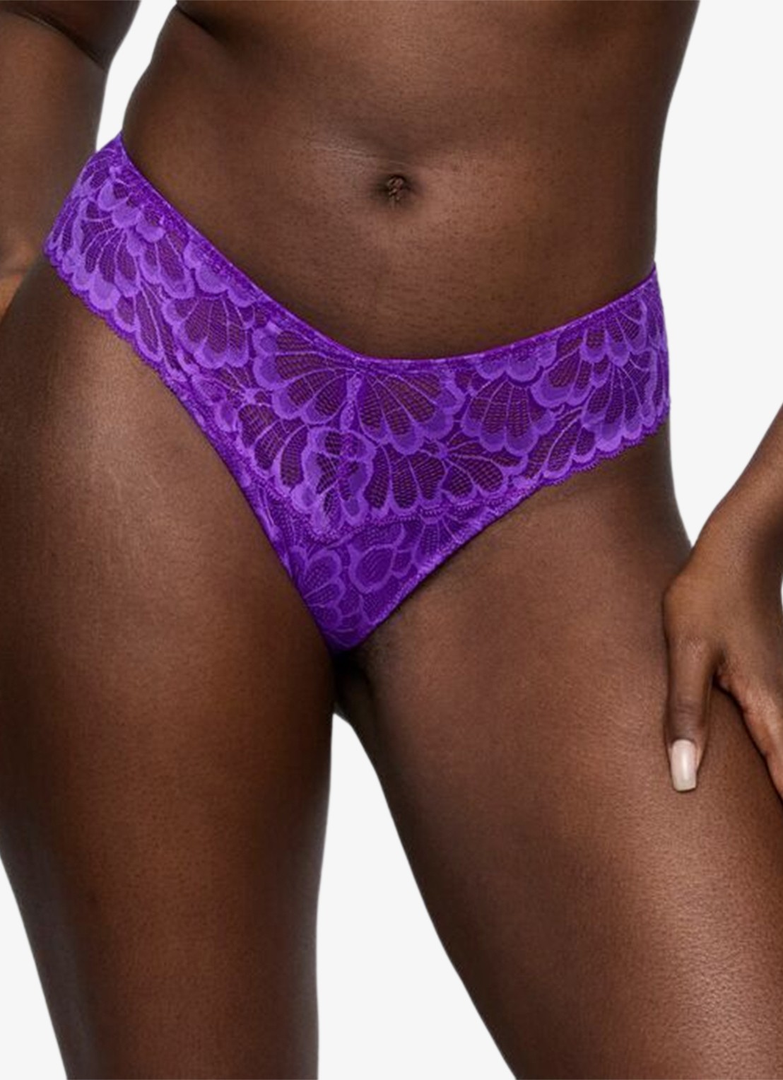 PrimaDonna Mocuto string van kant - detail 4 paars