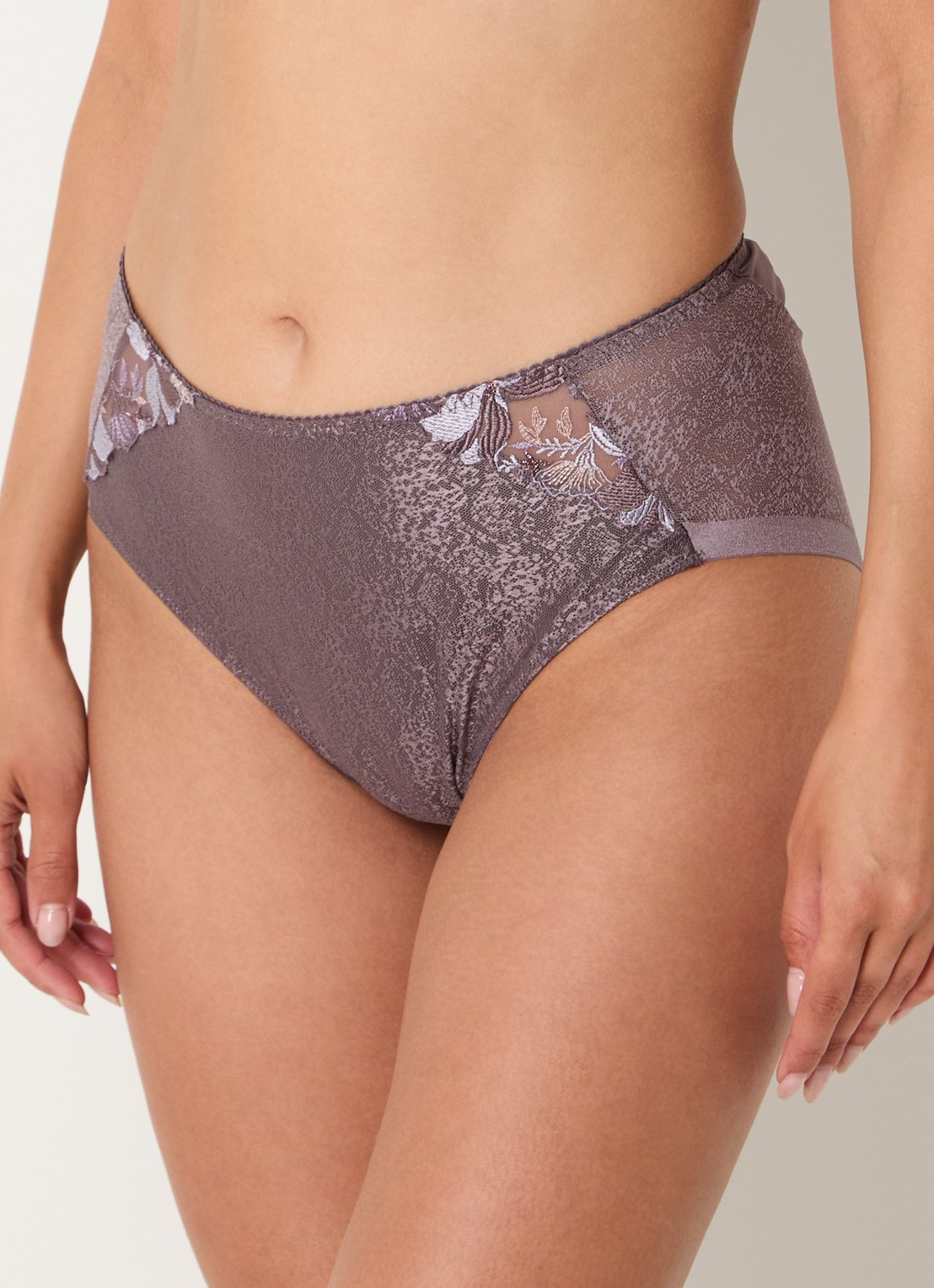 PrimaDonna Mohala slip met mesh - detail 3 taupe