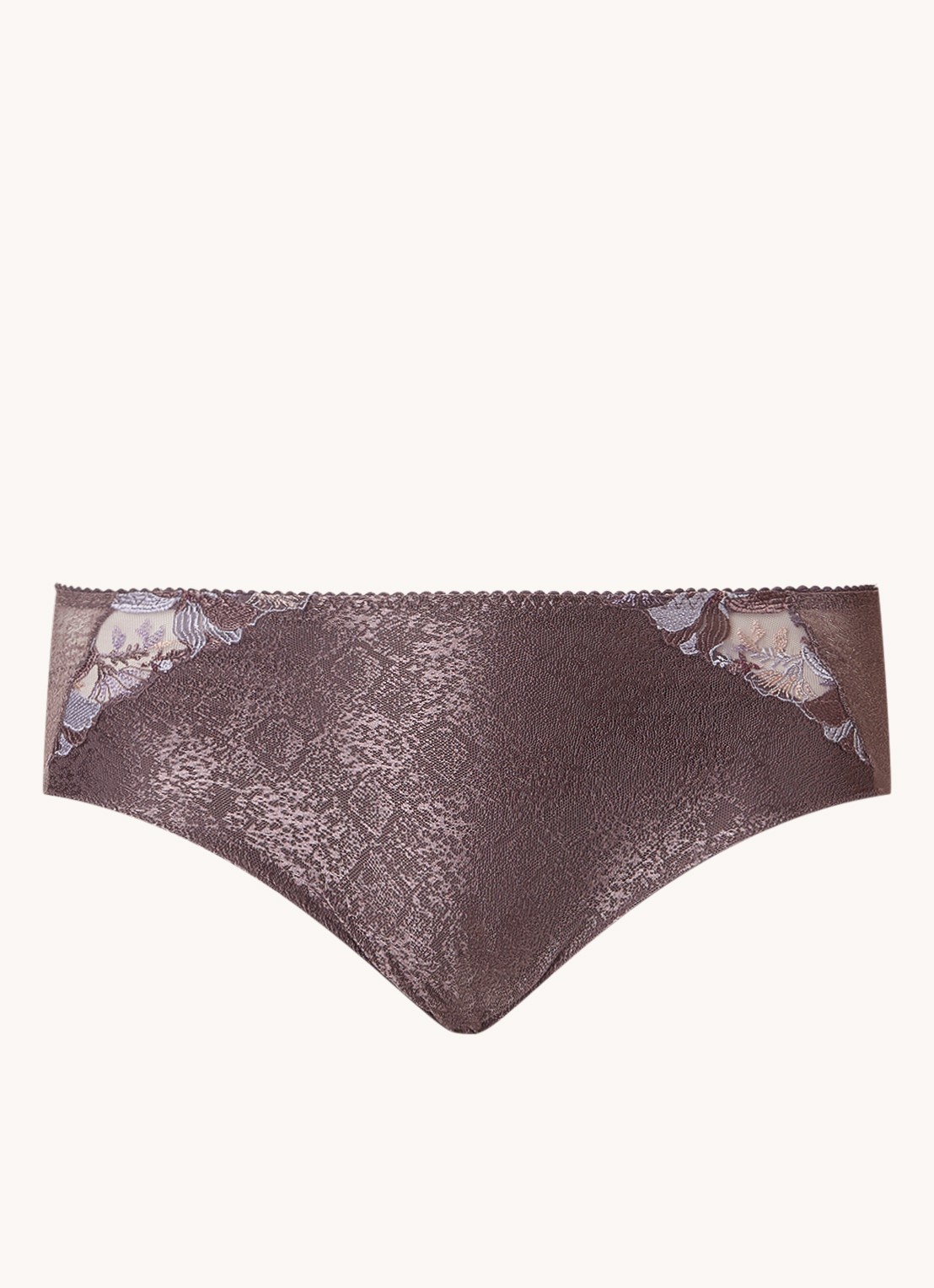 PrimaDonna Mohala slip met mesh - voorkant taupe