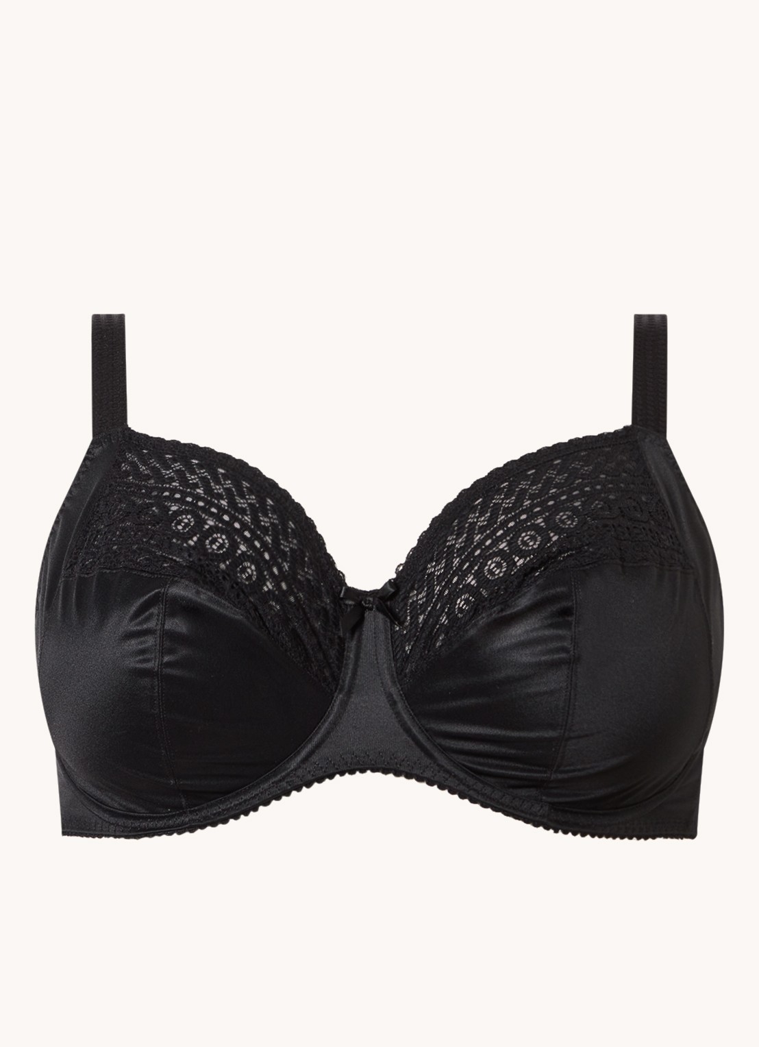 PrimaDonna Montara beugel bh met kant - voorkant zwart