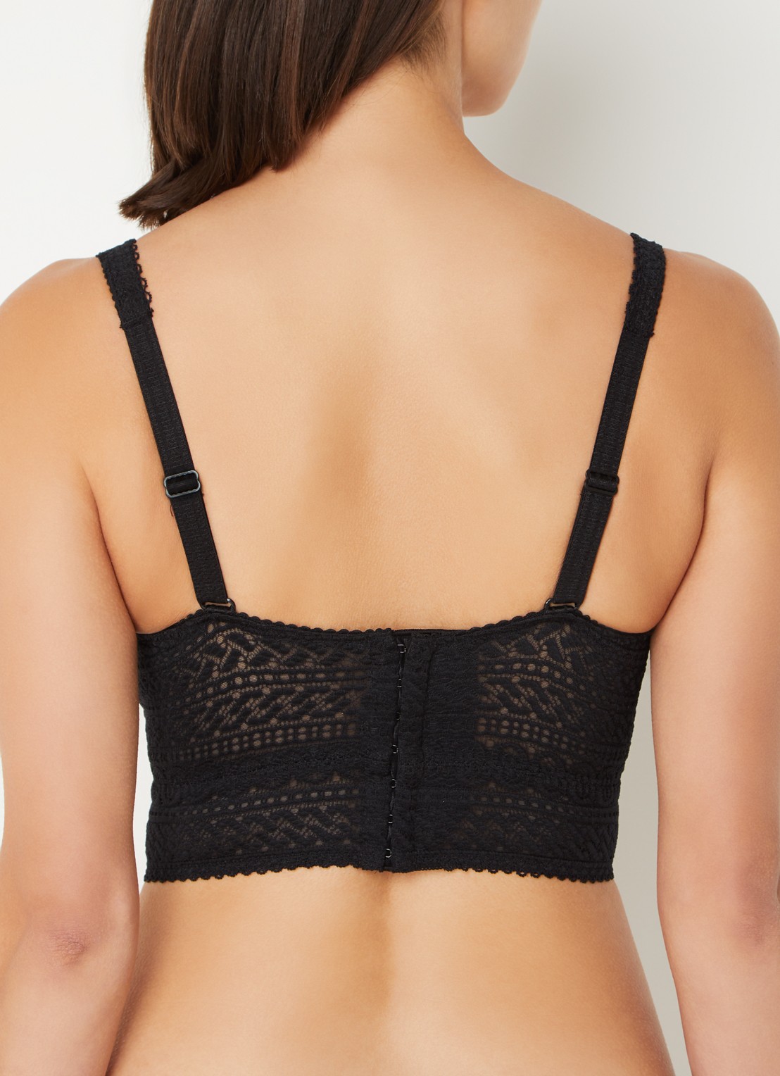 PrimaDonna Montara bralette van kant - achterkant 2 zwart