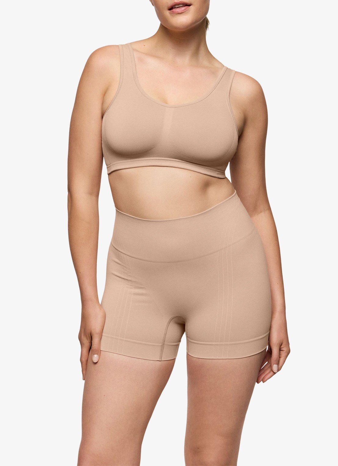 PrimaDonna Nudda corrigerende slip - voorkant 3 beige