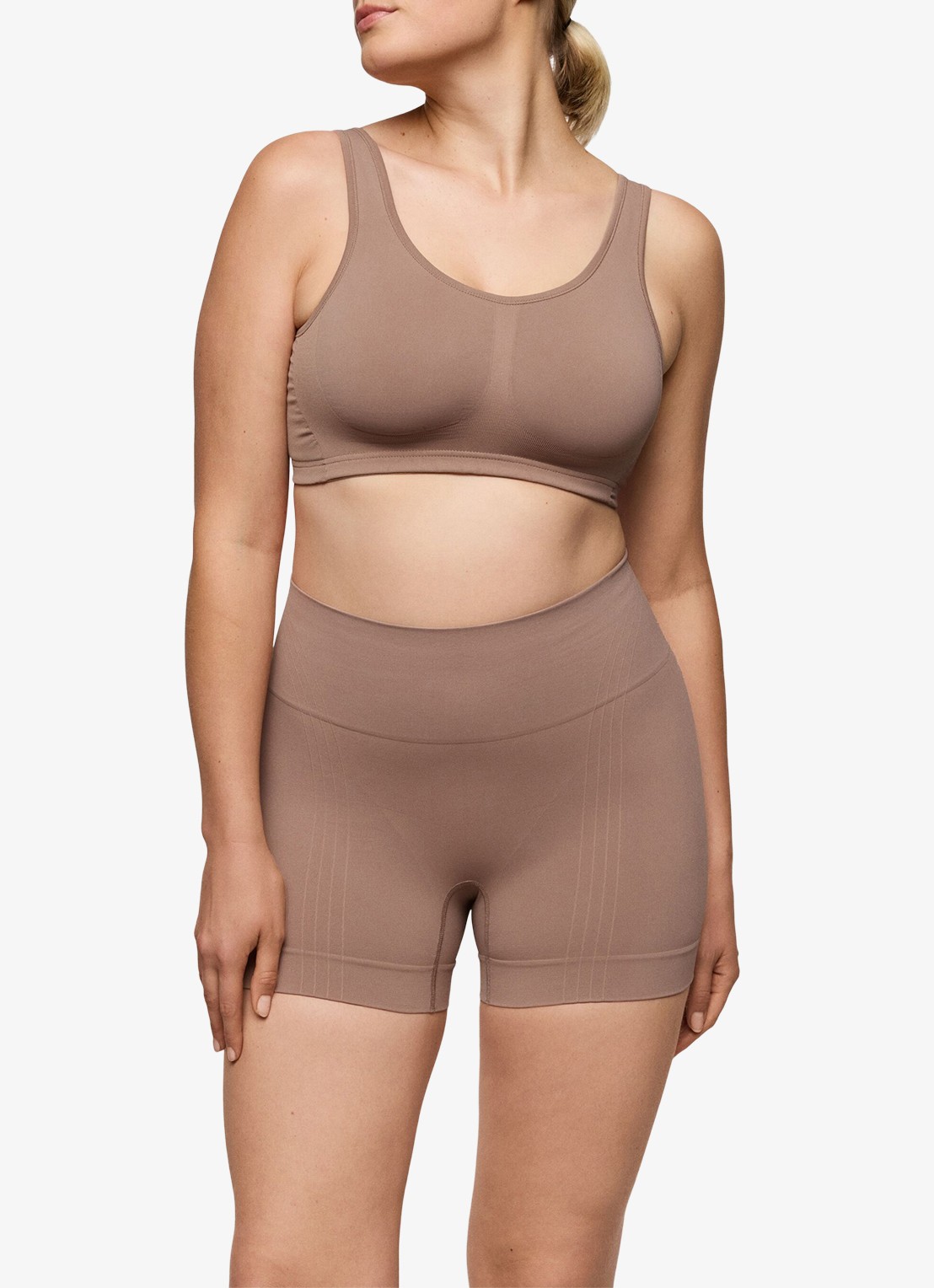 PrimaDonna Nudda corrigerende slip - voorkant 2 bruin
