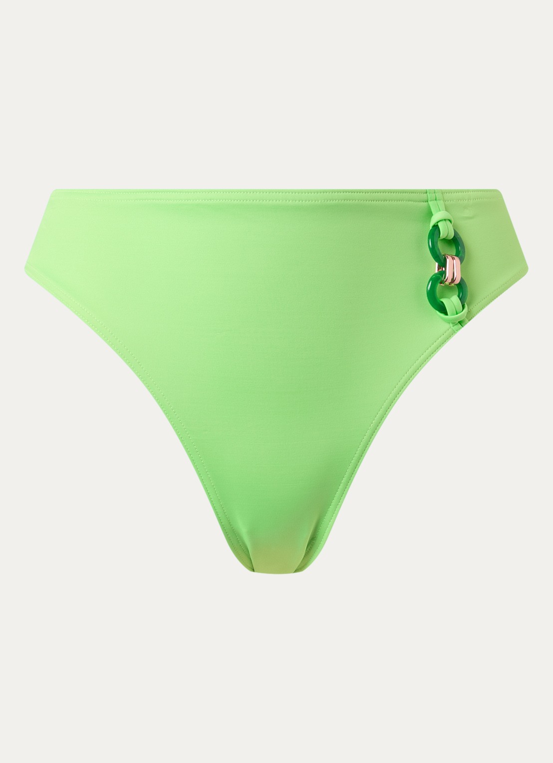 PrimaDonna Pilon bikinislip - voorkant neongroen