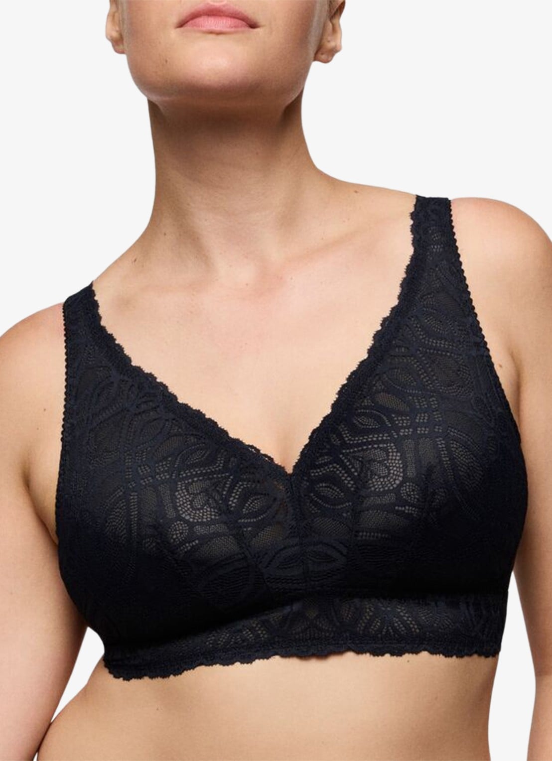 PrimaDonna Salerno bralette van kant - detail 6 donkerblauw