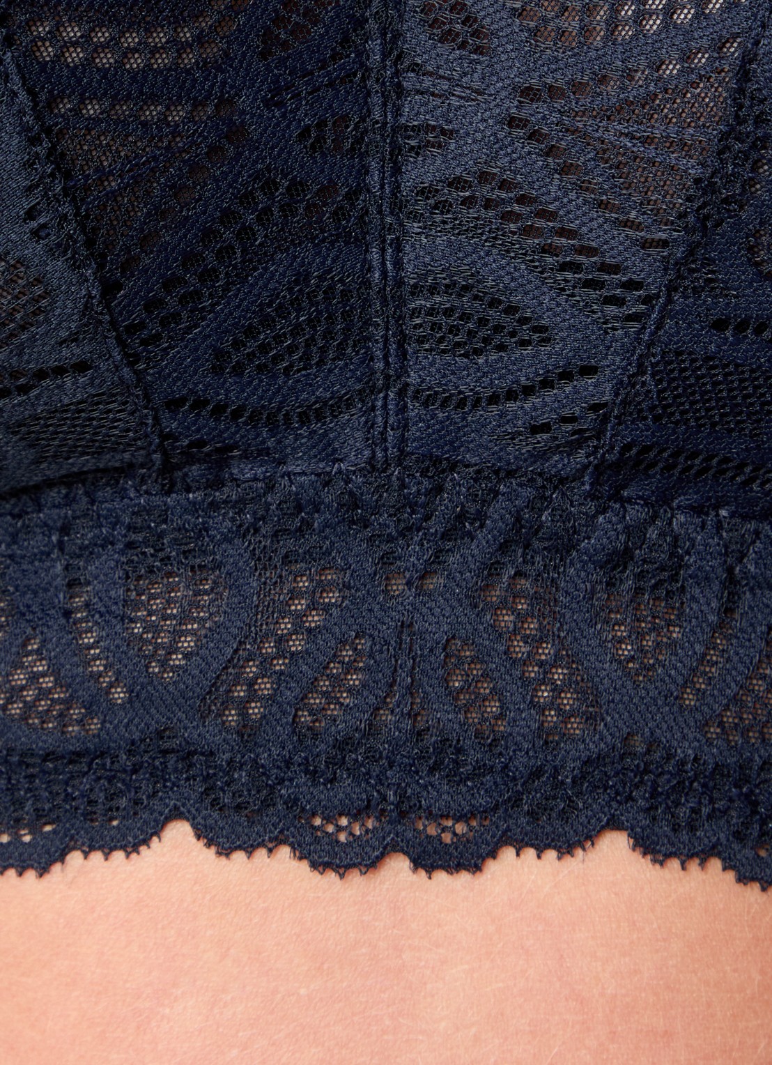 PrimaDonna Salerno bralette van kant - detail 5 donkerblauw