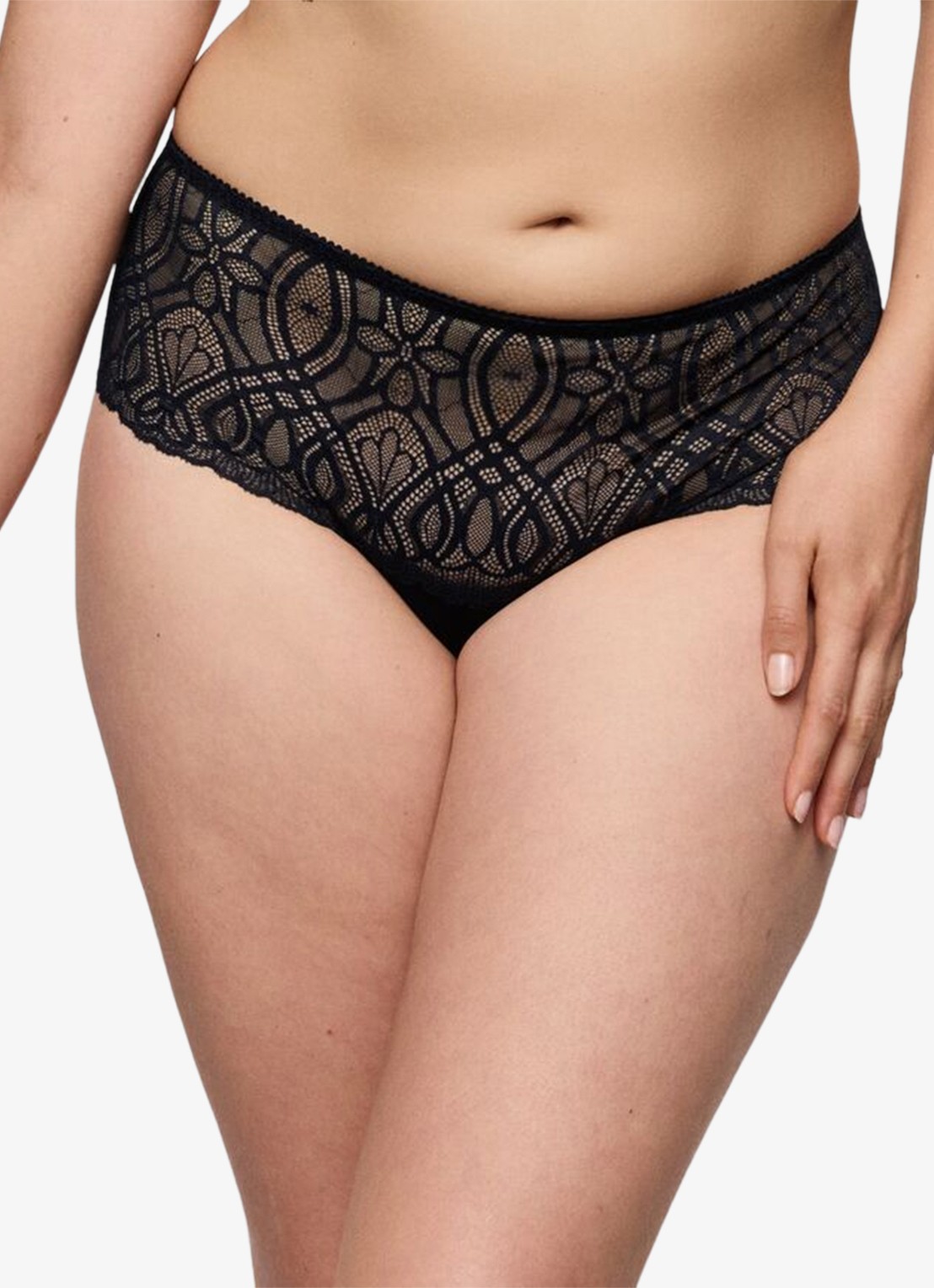 PrimaDonna Salerno shorty van kant - detail donkerblauw