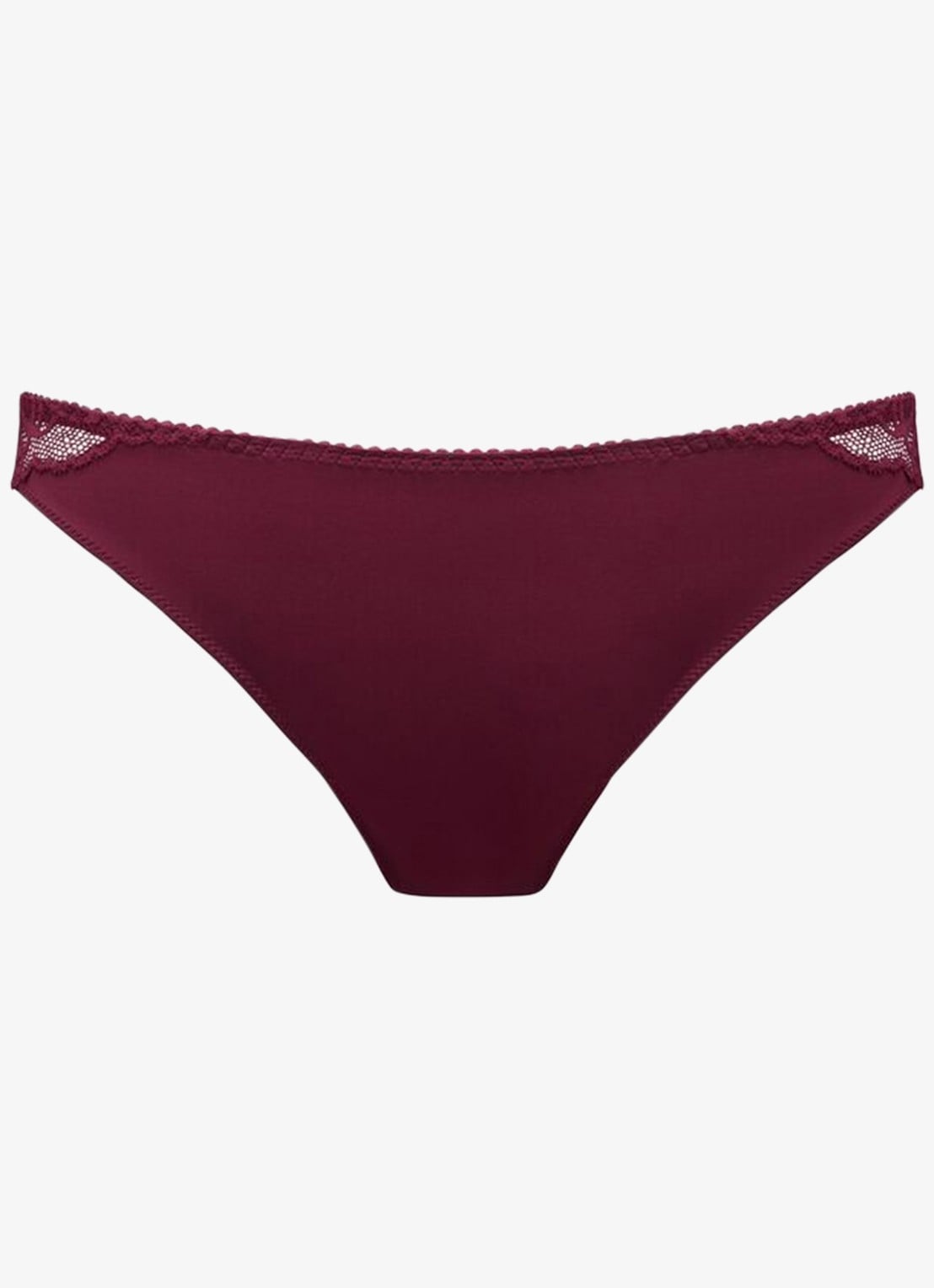 PrimaDonna Salerno string met kant - voorkant 4 bordeauxrood