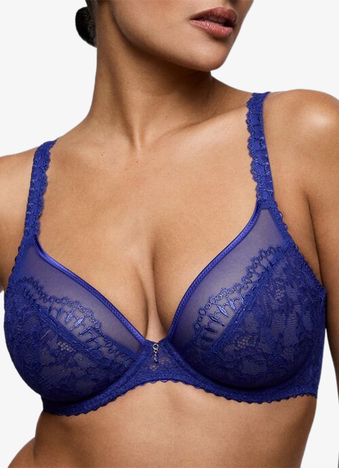 PrimaDonna Shimla plunge bh - detail donkerblauw