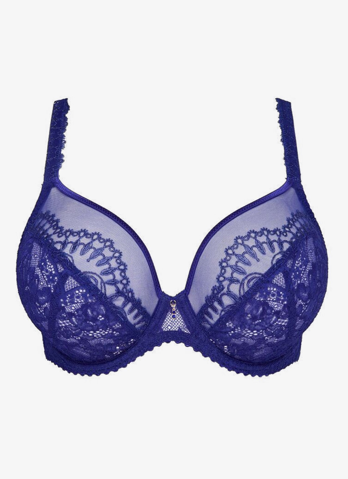 PrimaDonna Shimla plunge bh - voorkant 4 donkerblauw