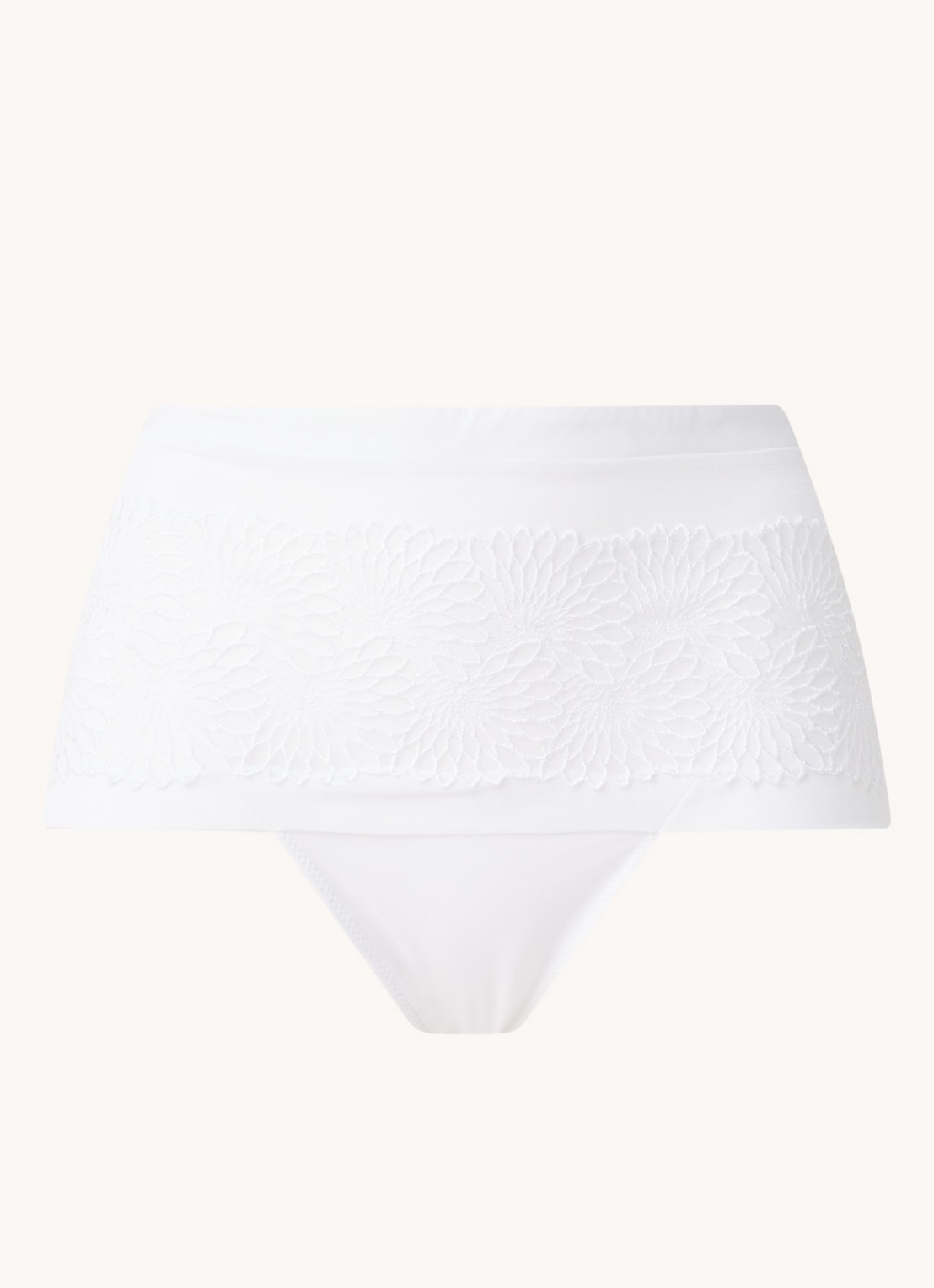 PrimaDonna Sophora shorty met kant - voorkant 2 wit