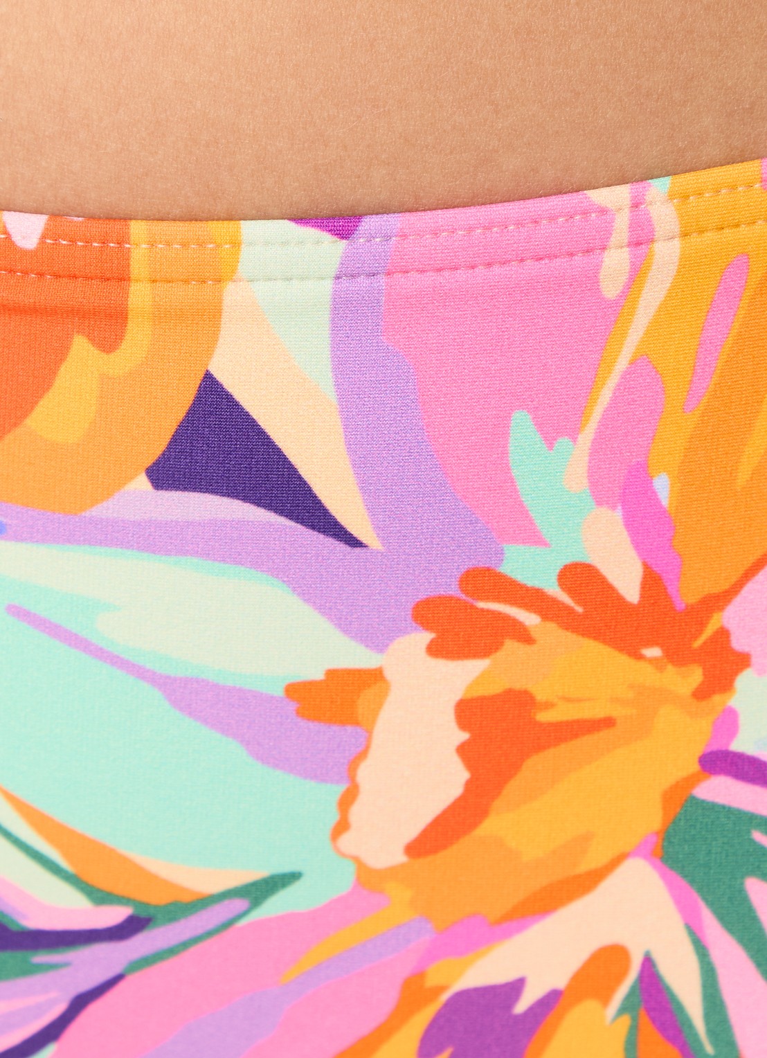 PrimaDonna Varadeo high waisted bikinislip met bloemenprint - detail 2 mint