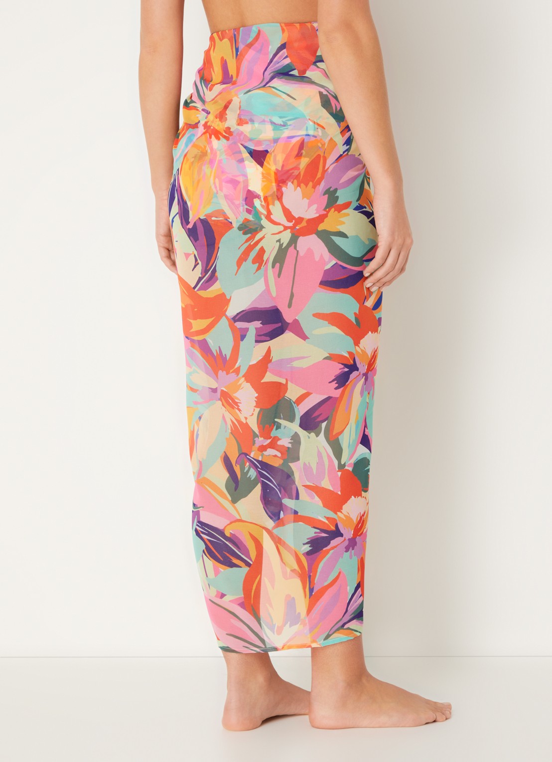 PrimaDonna Varadeo sarong met print - achterkant 4 roze