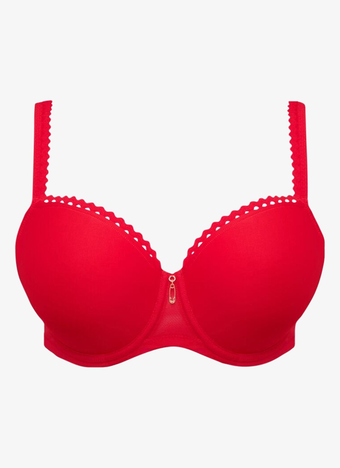 PrimaDonna Wowgirl voorgevormde balconette bh - voorkant 4 rood