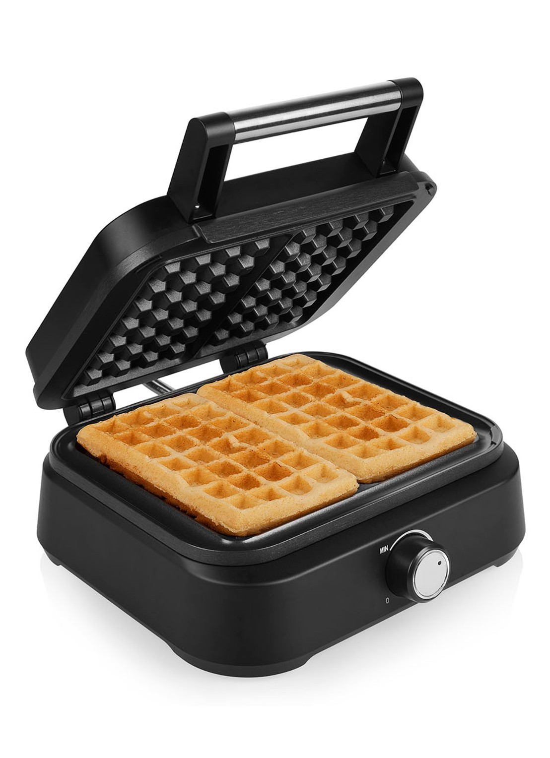 Princess Belgian Deluxe wafelijzer 132398 - voorkant 7 zwart