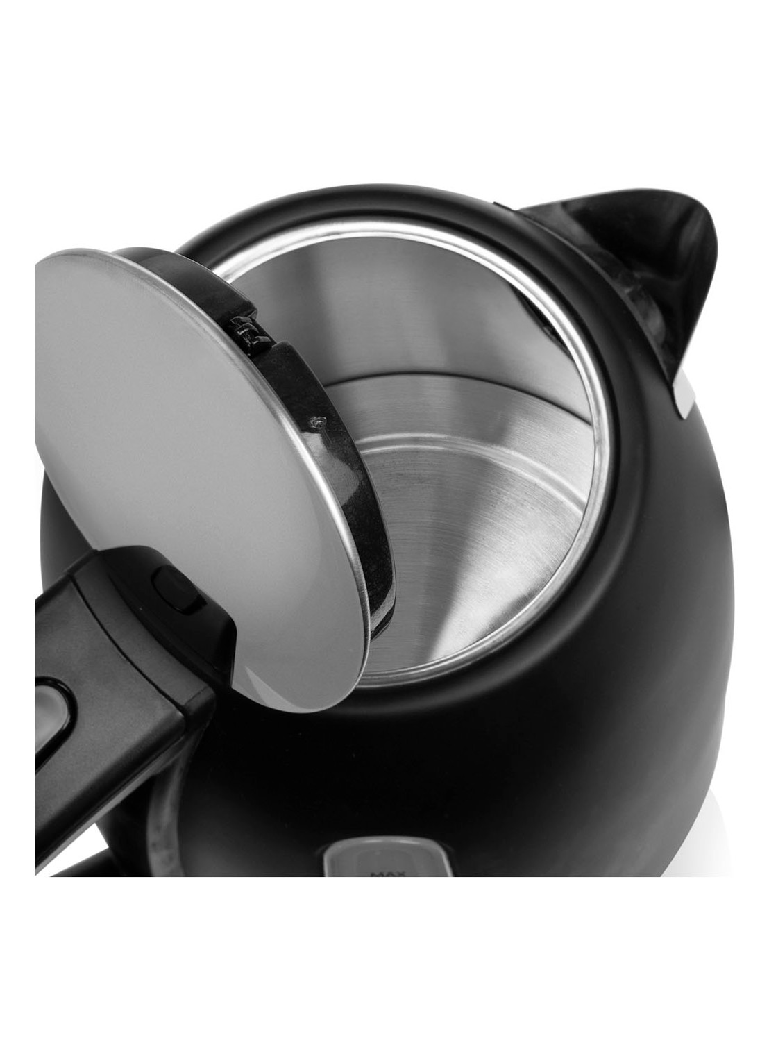 Princess Black Steel waterkoker 1,7 liter 236032 - detail 3 zwart