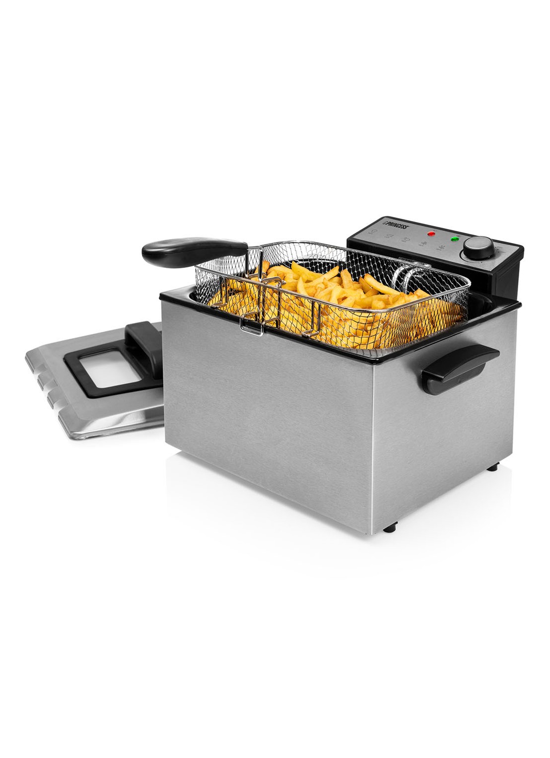 Princess Friteuse frituurpan 185000 - detail zilver