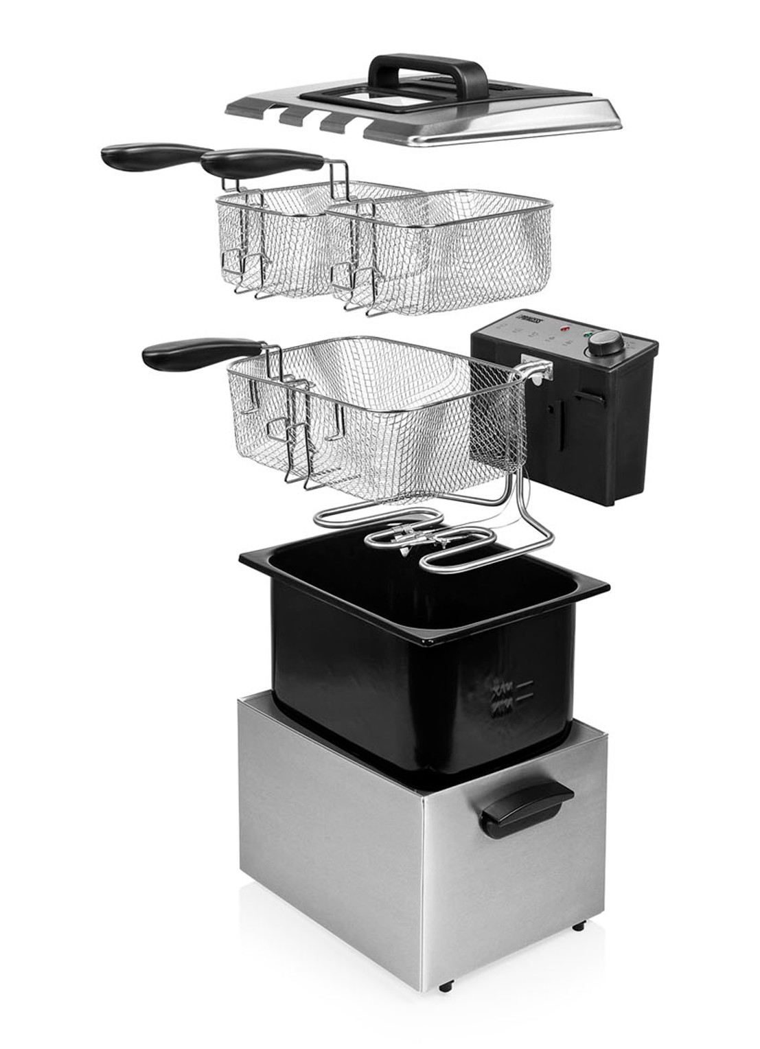 Princess Friteuse frituurpan 185000 - detail 3 zilver