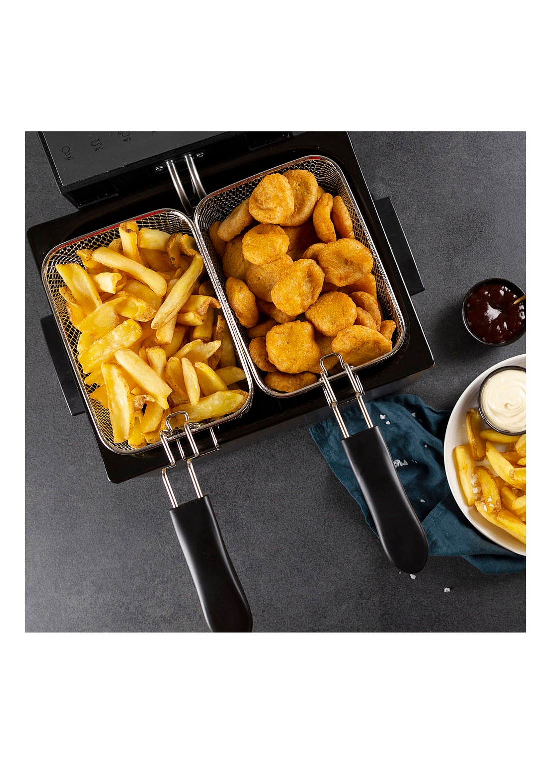 Princess Friteuse frituurpan 185000 - detail 4 zilver