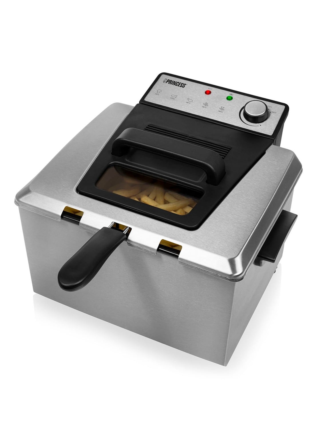 Princess Friteuse frituurpan 185000 - voorkant 6 zilver