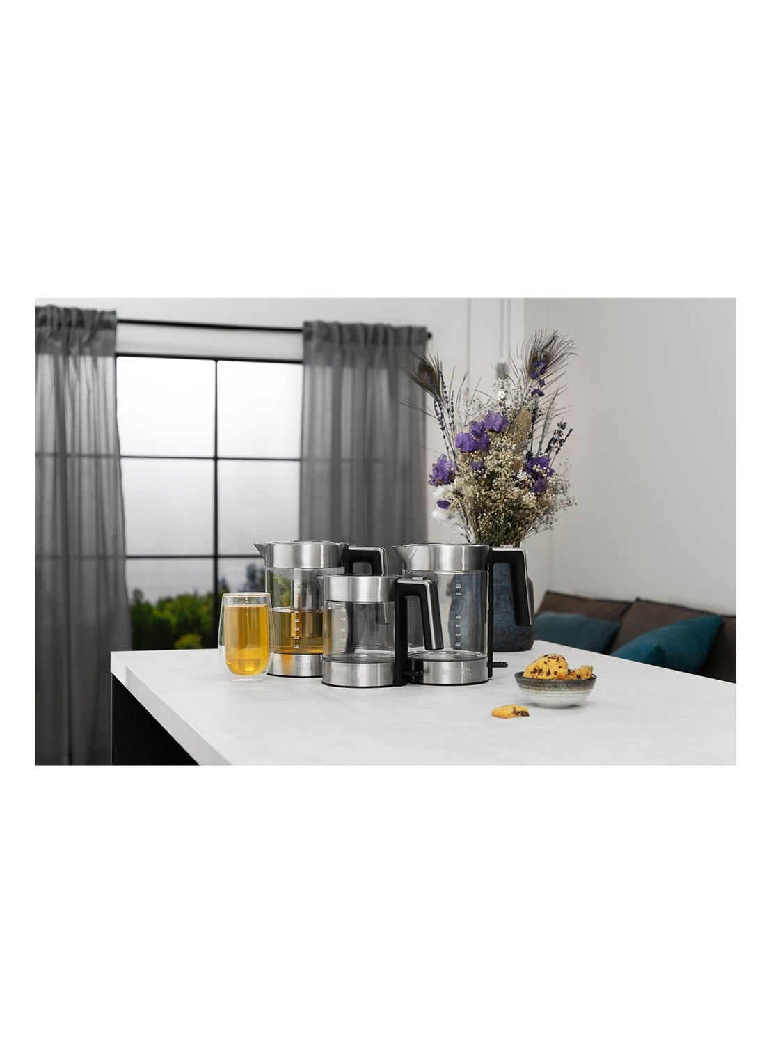 Princess London waterkoker 1,7 liter 236041 - detail 3 transparant