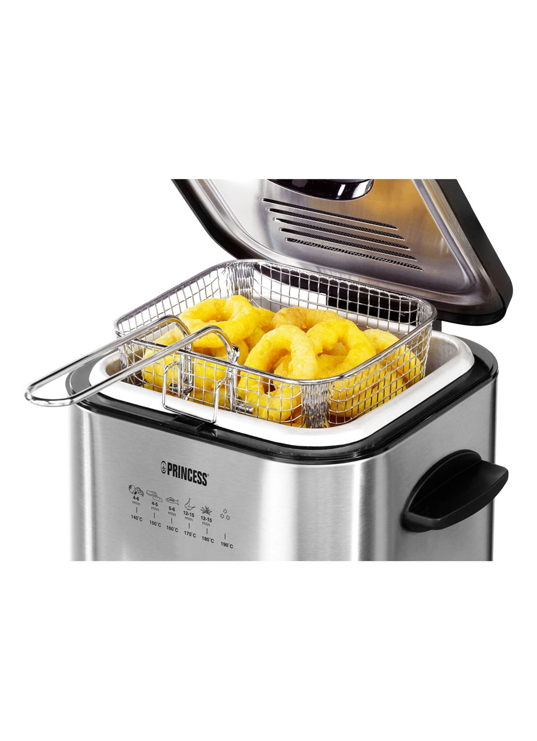 Princess Mini Friteuse & Fondue frituurpan 182611 - detail 7 zilver