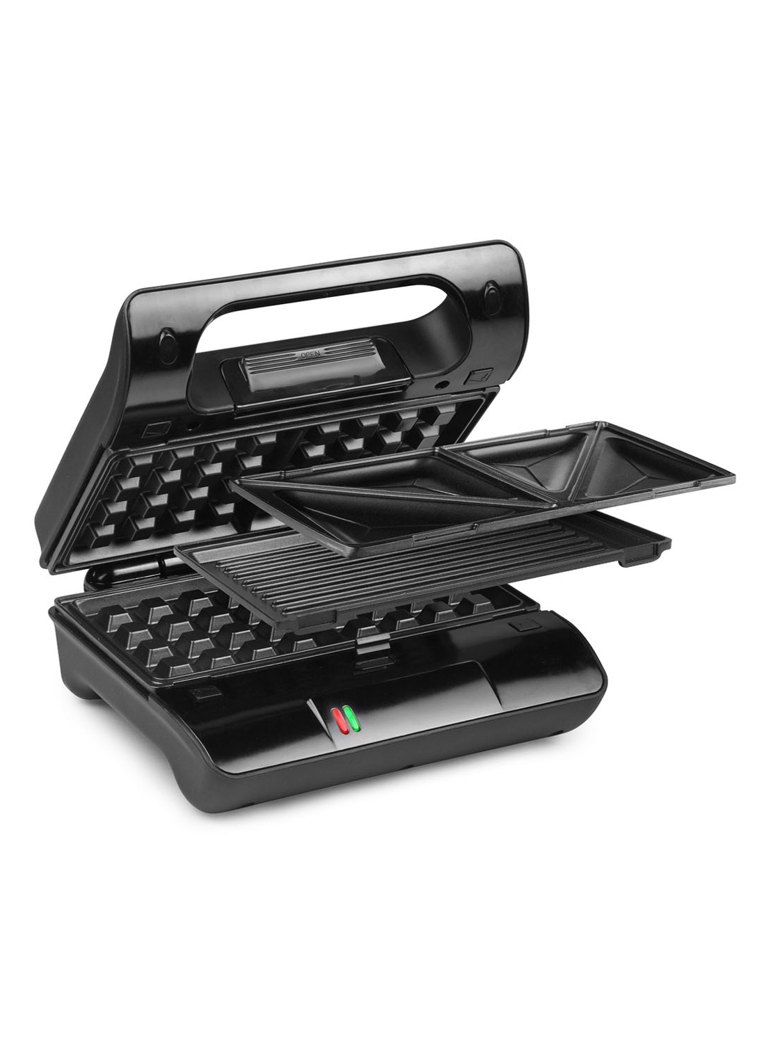 Princess Multi & Sandwich Grill Compact Pro grill 117002 - detail zwart