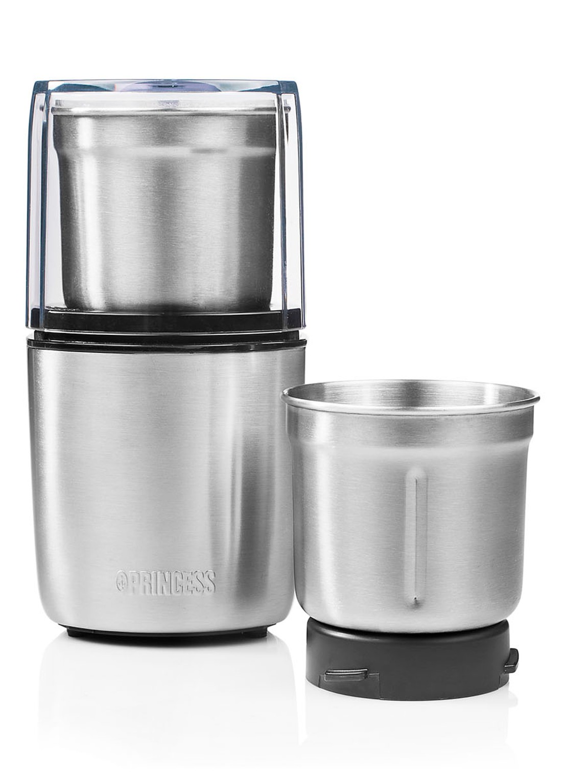 Princess Multifunctionele hakmolen foodprocessors 221040 - voorkant zilver