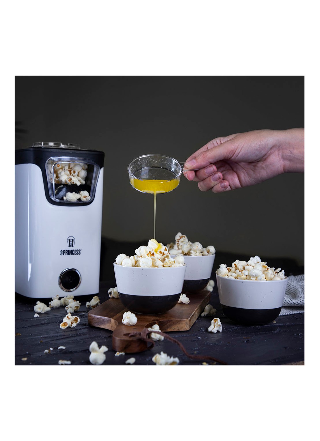 Princess Popcorn Maker 292986 - detail 7 wit