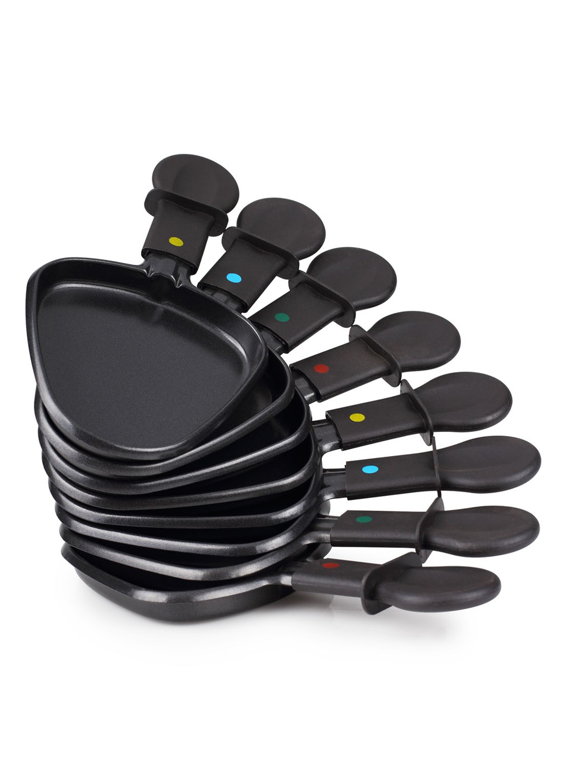 Princess Raclette 8 Oval Stone & Grill Party gourmetstel 162710 - detail 4 zwart