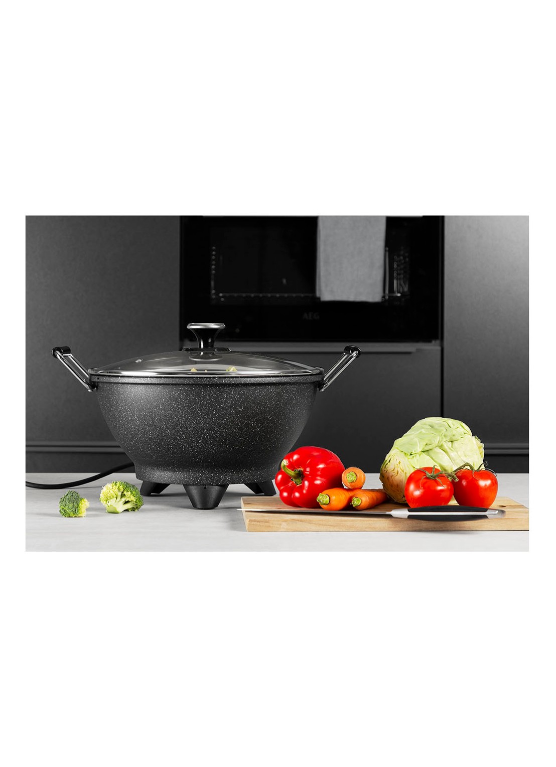 Princess Stir-Fry Elektrische wokpan 40 cm 162389 - detail 3 zwart