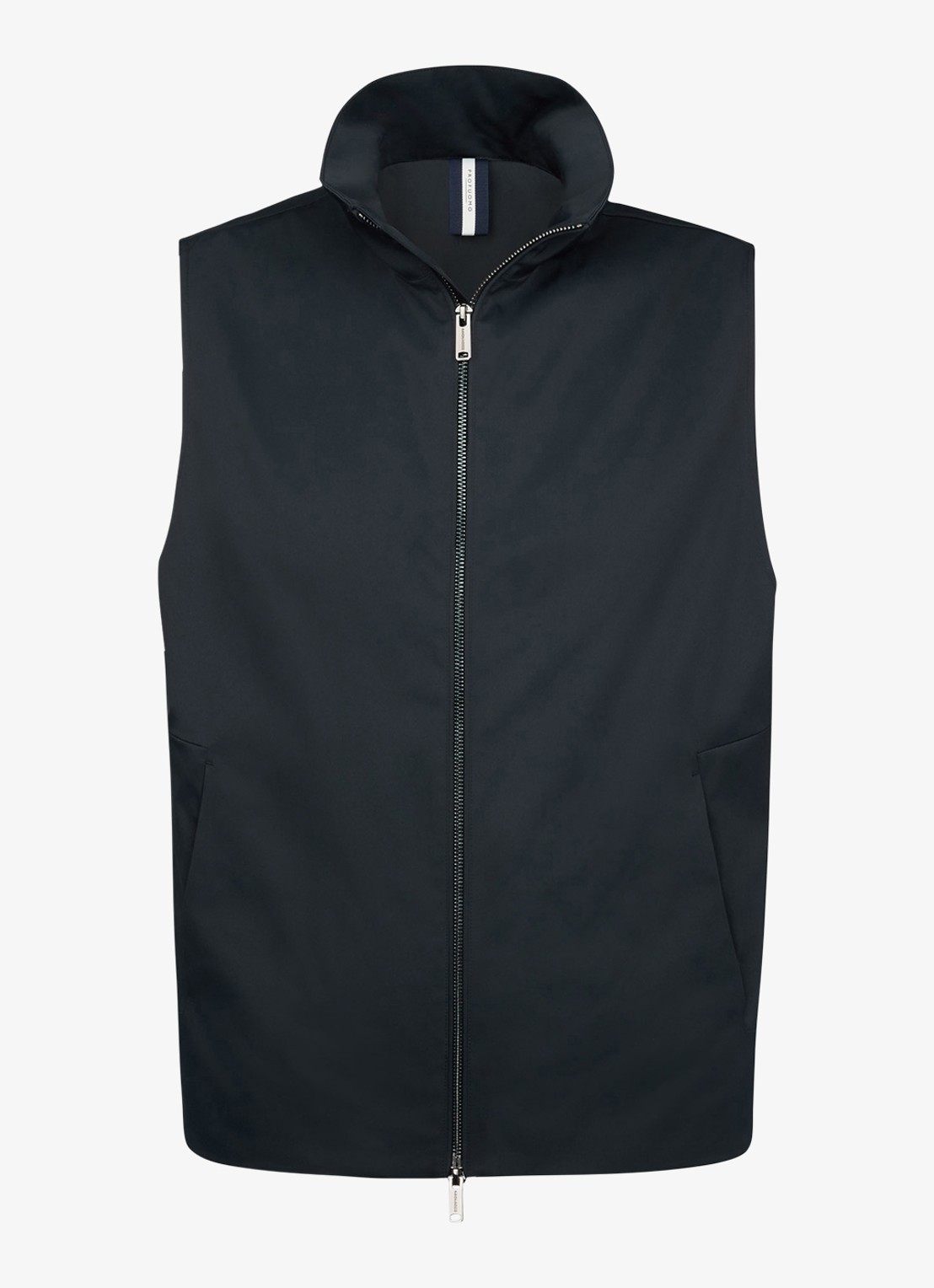 Profuomo Bodywarmer met magneetsluiting - detail 5 donkerblauw