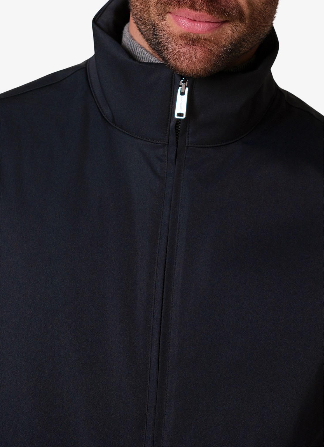Profuomo Bodywarmer met steekzakken - detail 3 donkerblauw
